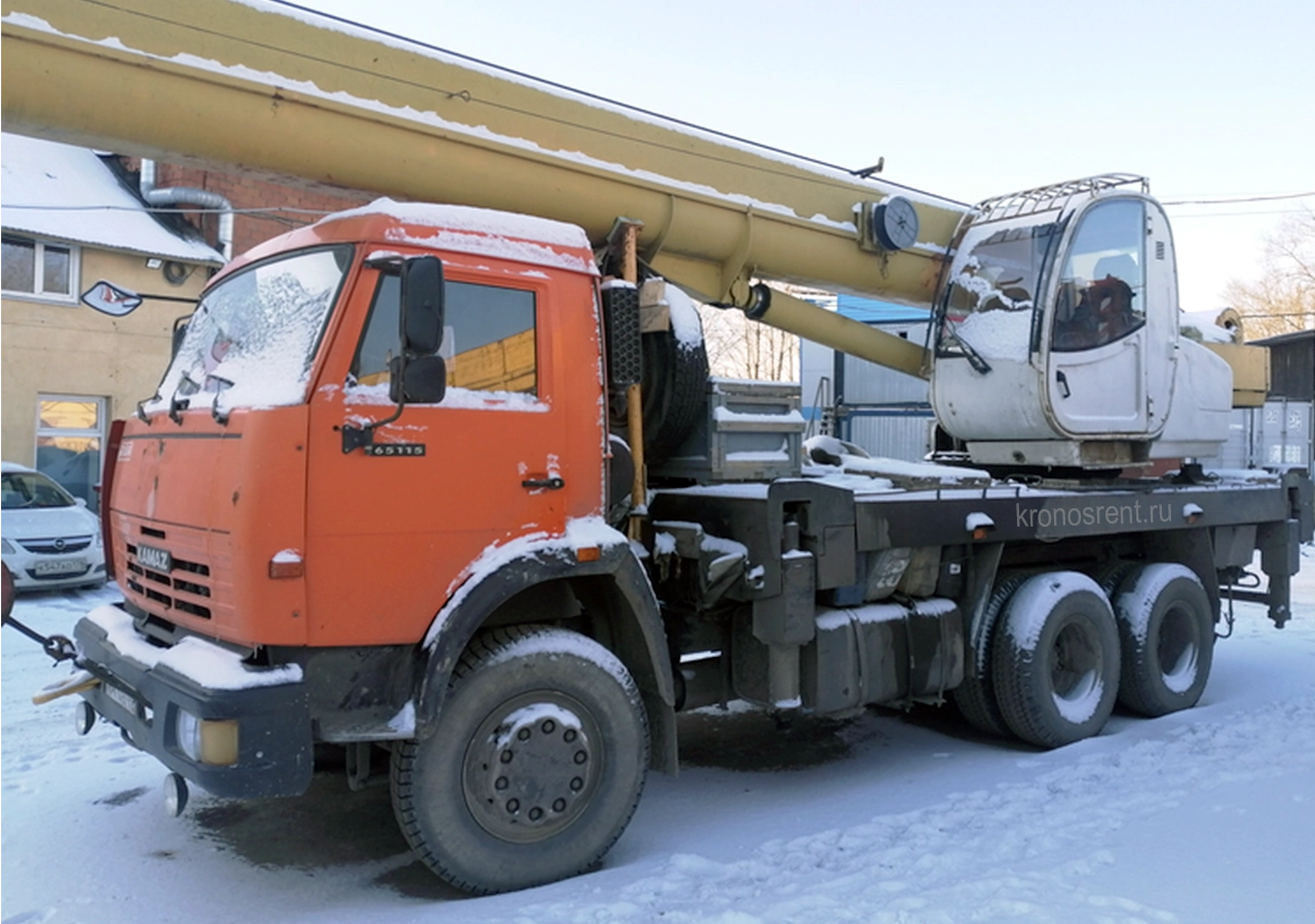Автокран 25 тонн Ивановец КС-45717А-1Р